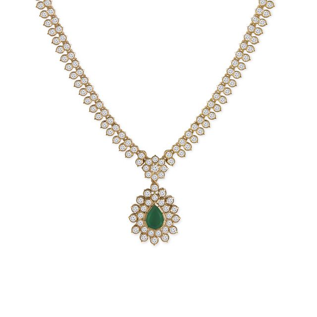 Tanishq 22KT Diamond Necklace 