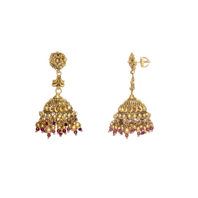 Tanishq 22KT Gold Earrings 2
