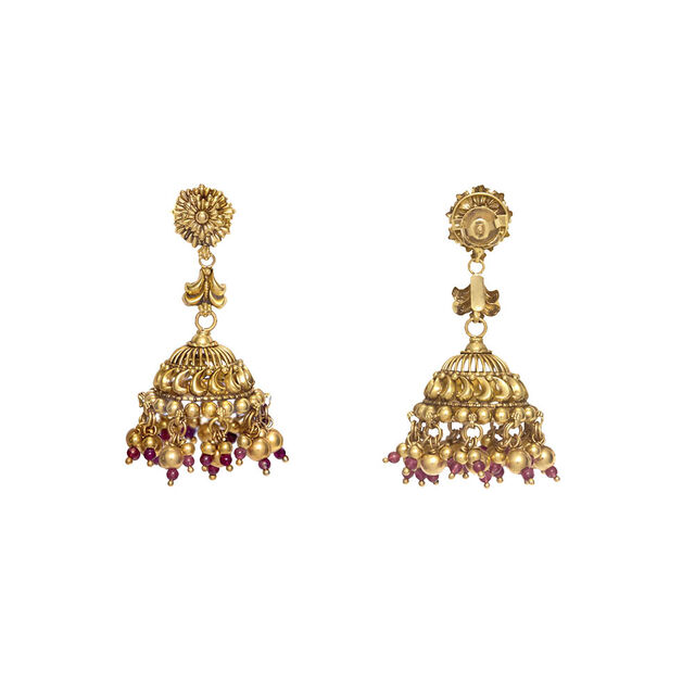 Tanishq 22KT Gold Earrings 3