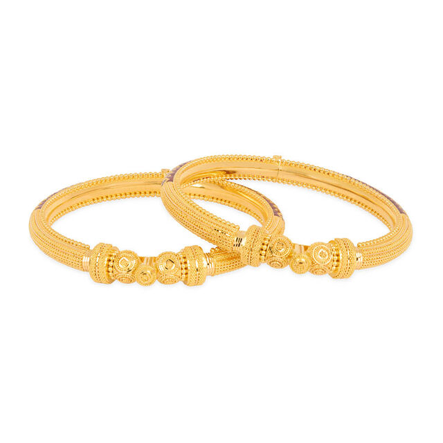 Tanishq 22KT Gold Bangle for Women 5