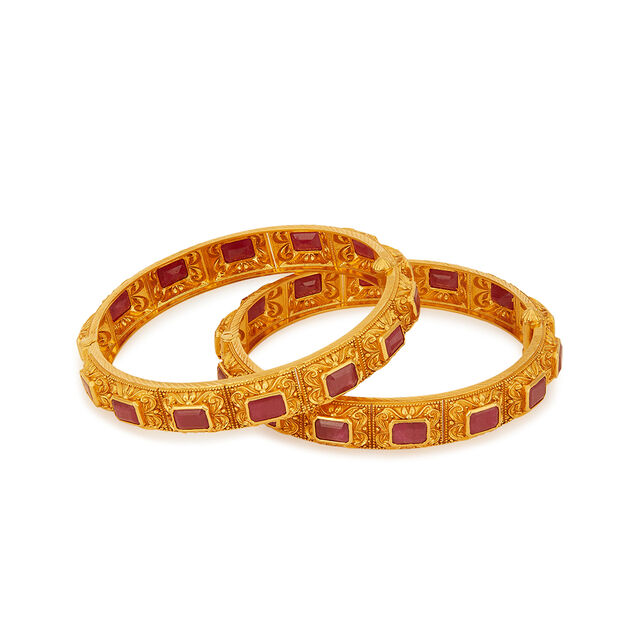 Tanishq 22KT Gold Bangle for Women 4