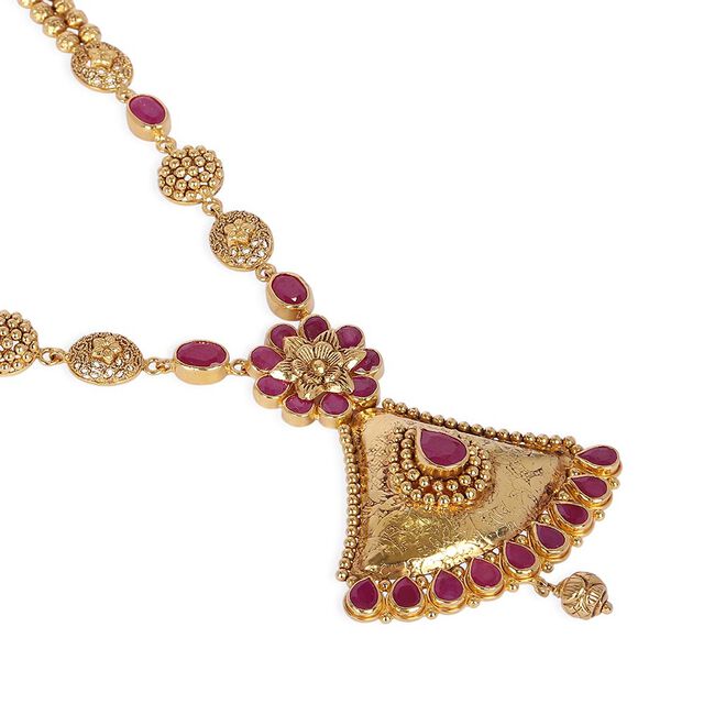 Tanishq 22KT Gold Necklace Set for Women 3