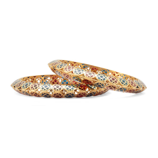 Tanishq 22 Karat Gold Bangle 2