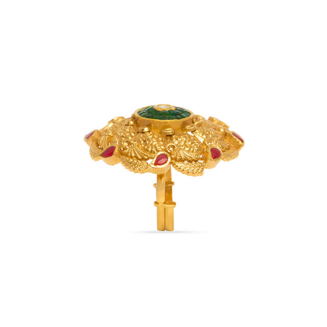 Tanishq 22KT Gold Finger Ring 4
