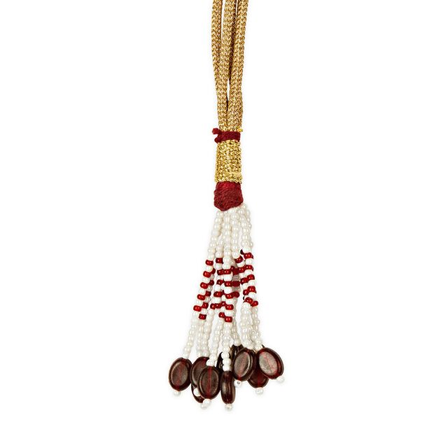 Tanishq 22KT Synthetic Stones Neckwear Set for Women 5