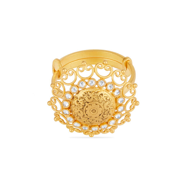 Tanishq 22 Karat Gold Finger Ring for Women 5