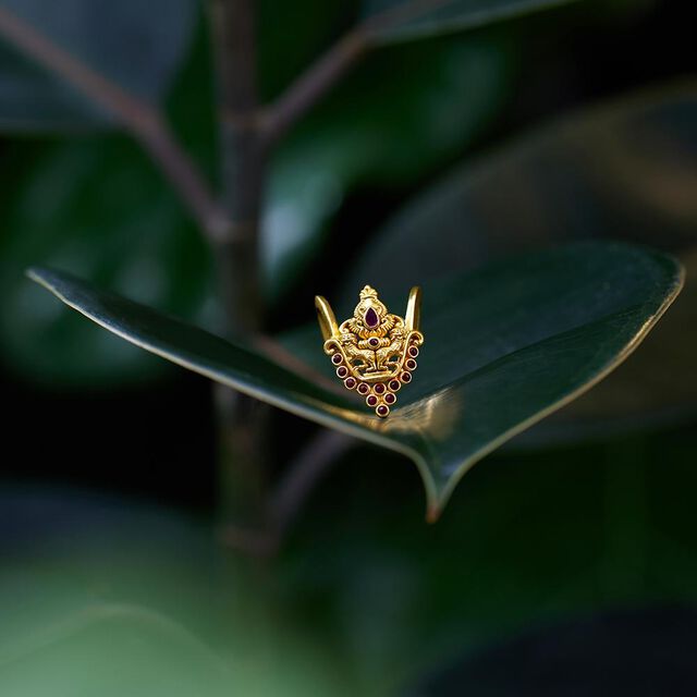 Hamsapakshi Vanki Ring,,hi-res 
