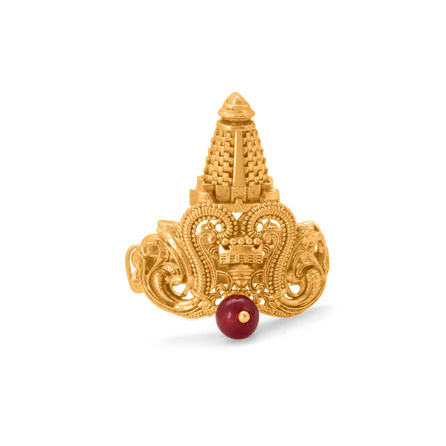 Tanishq 22 Karat Gold Finger Ring 2