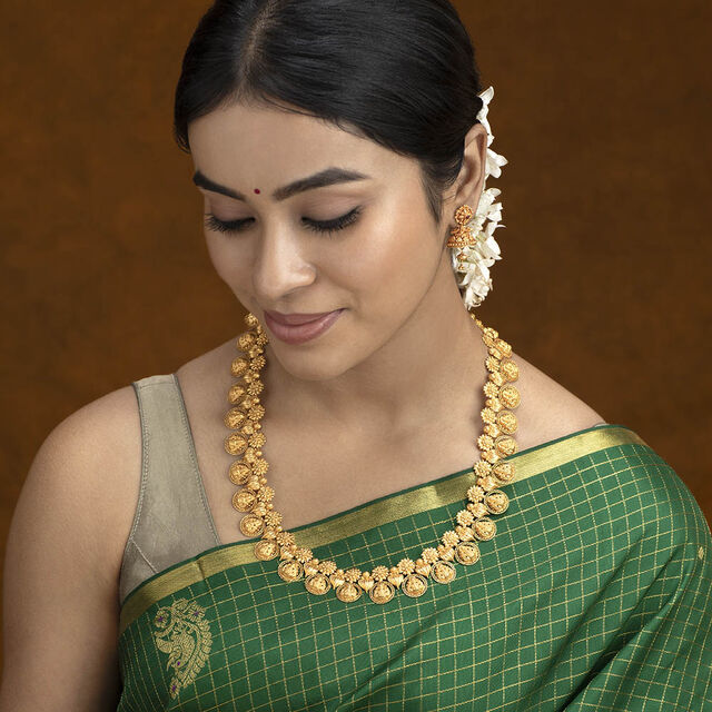 Exquisite Kalasam Gold Haaram 