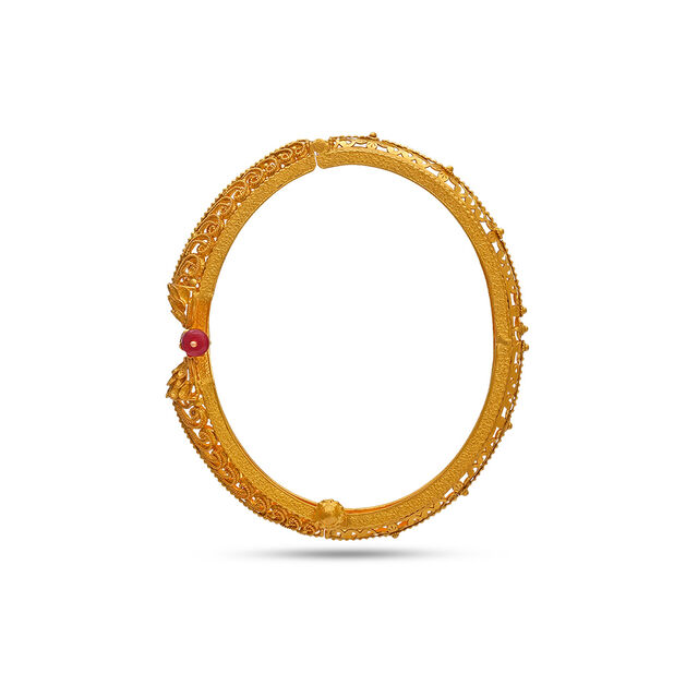 Tanishq 22 Karat Gold Bangle for Women 
