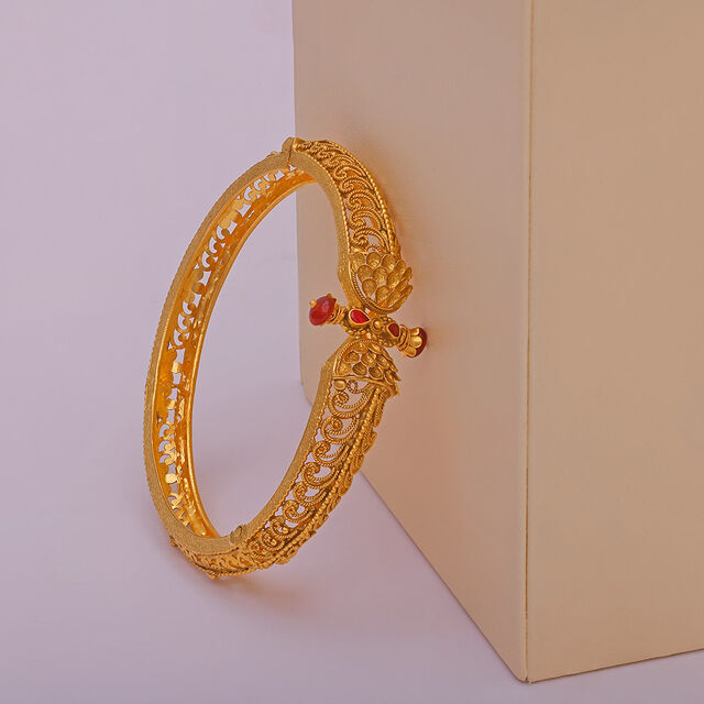 Tanishq 22 Karat Gold Bangle for Women 7
