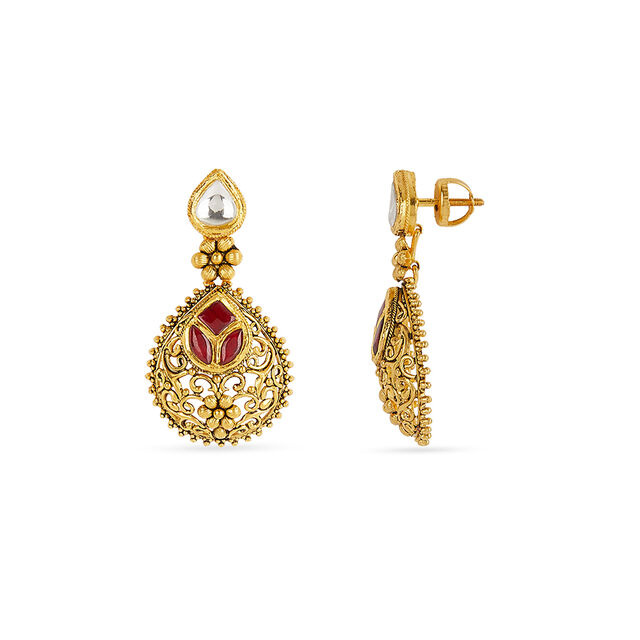 Tanishq 22KT Gold Necklace Set 5