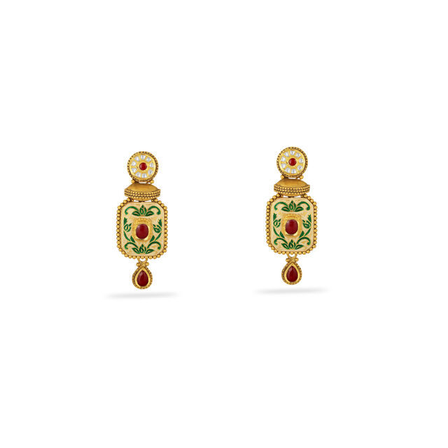 Embrace Glass Kundan Set 5