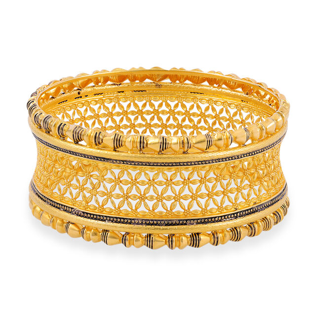 Tanishq 22 Karat Gold Bangle for Women 