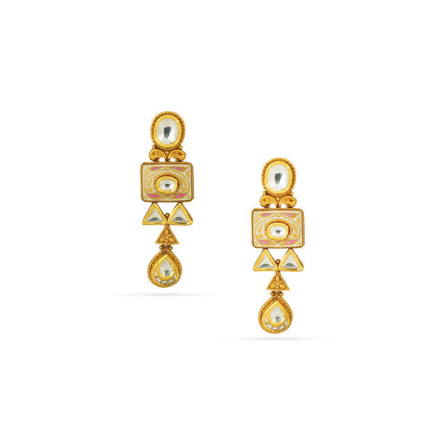 Tanishq 22KT Gold Necklace Set 3