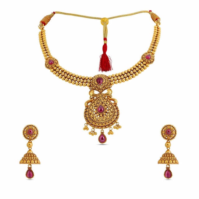 Bloom Kundan Necklace 