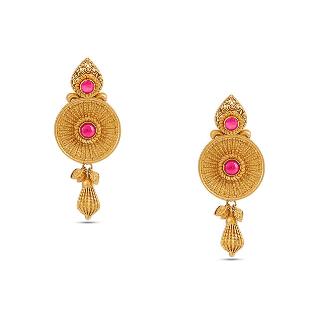 Tanishq 22KT Gold Necklace Set for Women 4