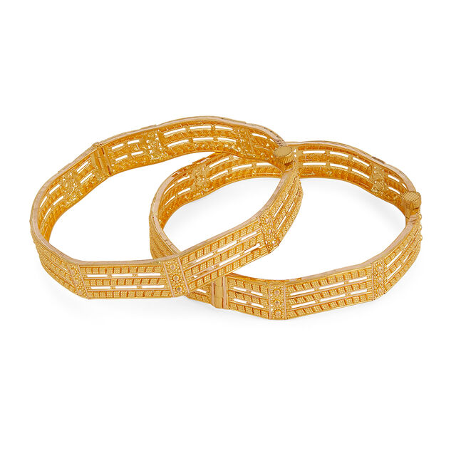 Tanishq 22KT Gold Bangle for Women 2