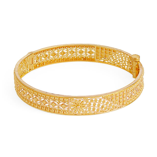 Tanishq 22KT Gold Bangle for Women 
