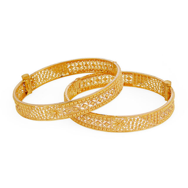 Tanishq 22KT Gold Bangle for Women 3