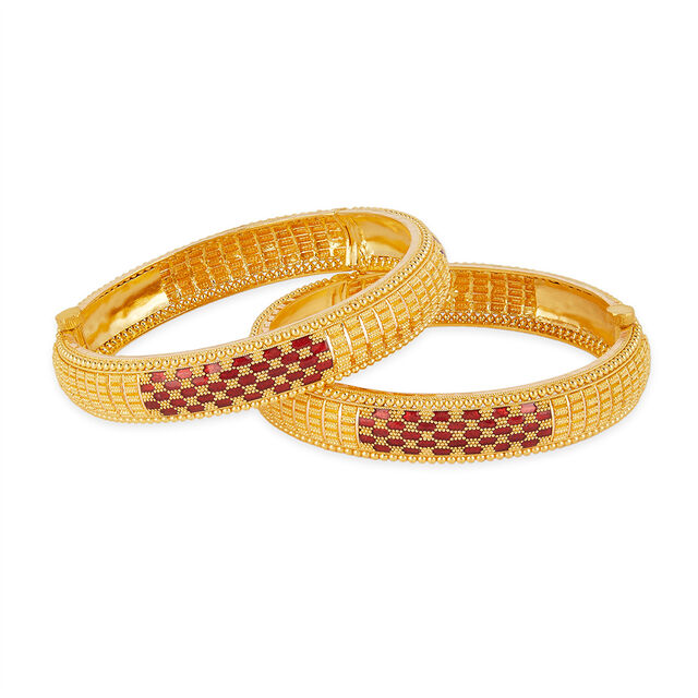 Tanishq 22KT Gold Bangle for Women 2