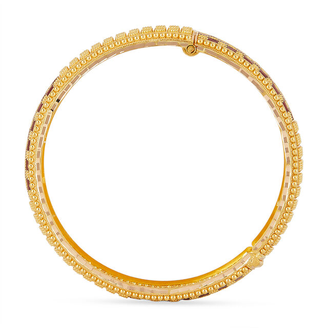 Tanishq 22KT Gold Bangle for Women 4