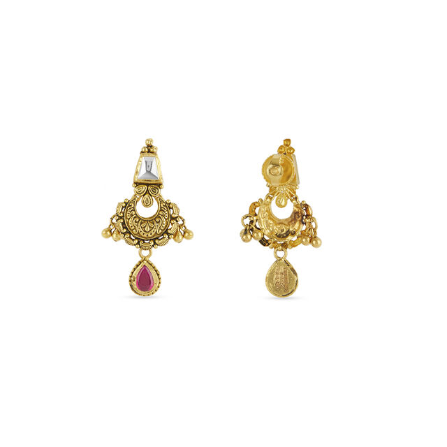 Regal Chand Bali Gold Necklace Set 7
