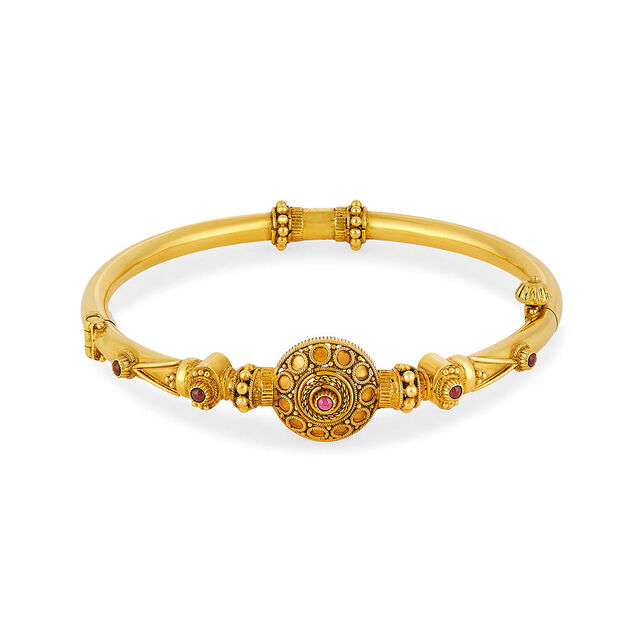 Tanishq 22KT Gold Bangle for Women 