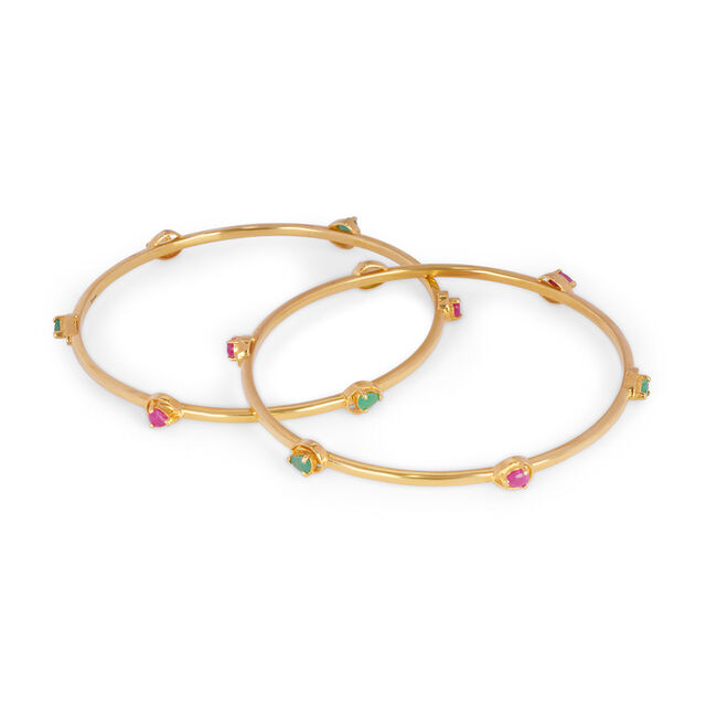 Tanishq 22KT Gold Bangle for Women 4