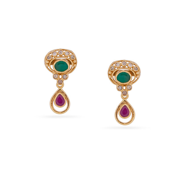 Tanishq 22KT  Gold Necklace Set  for Women 4