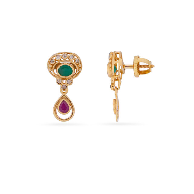 Tanishq 22KT  Gold Necklace Set  for Women 5
