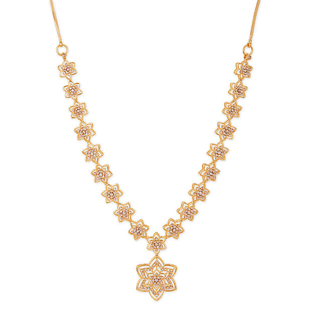 Tanishq 22KT  Necklace Set for Women 