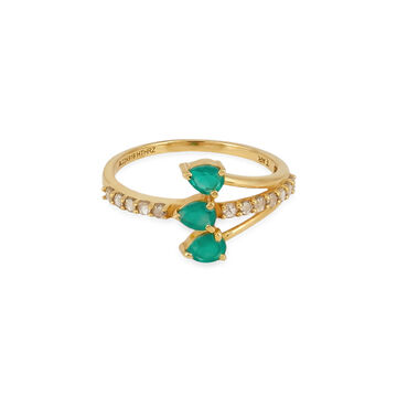 Tanishq 22KT Gold Finger Ring for Women
