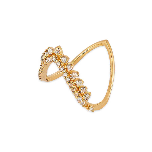 Tanishq 22KT Gold Finger Ring for Women 2