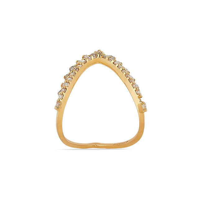 Tanishq 22KT Gold Finger Ring for Women 3