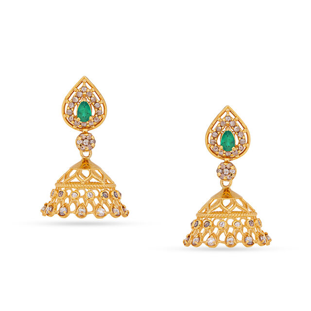 Tanishq 22KT  Earrings for Women 
