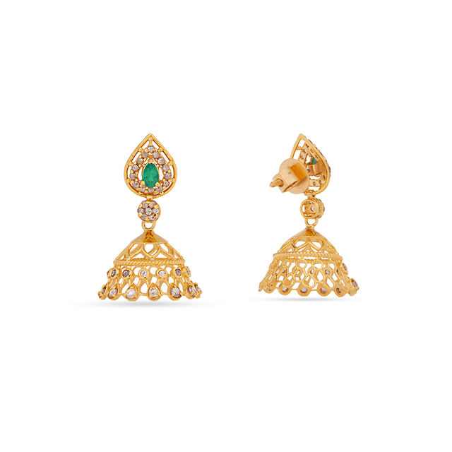 Tanishq 22KT  Earrings for Women 3