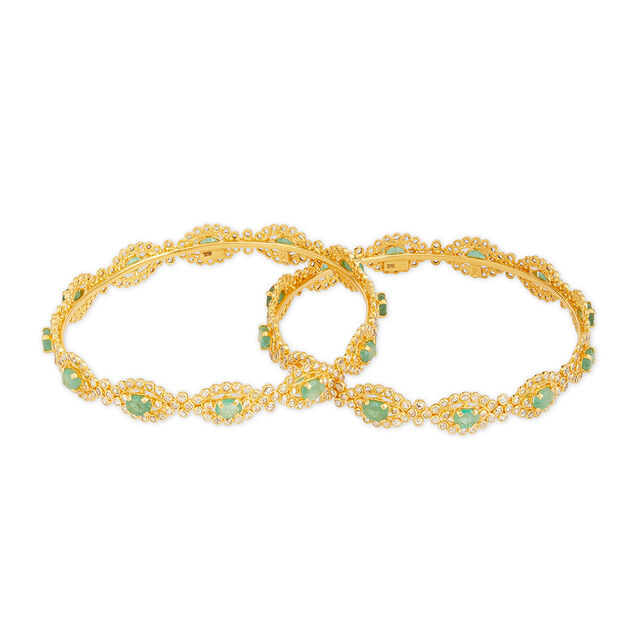 Tanishq 22KT Gold Bangle for Women 2
