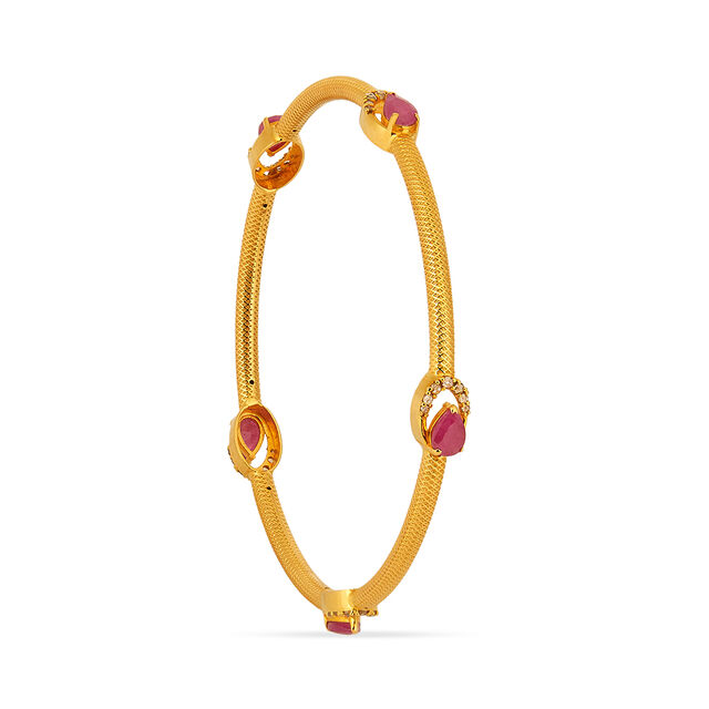 Tanishq 22KT Gold Bangle for Women 2