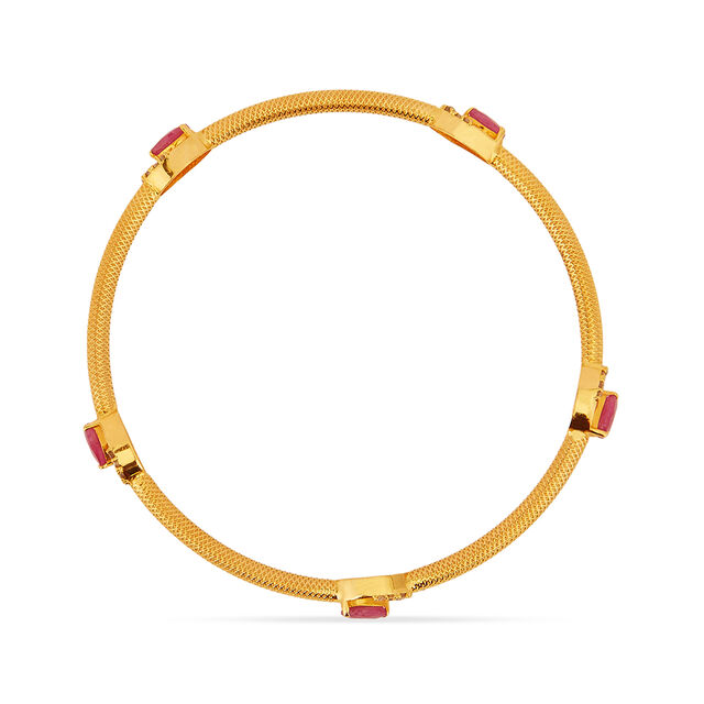 Tanishq 22KT Gold Bangle for Women 3