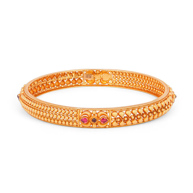 Tanishq 22KT  Gold Bangle  for Women 