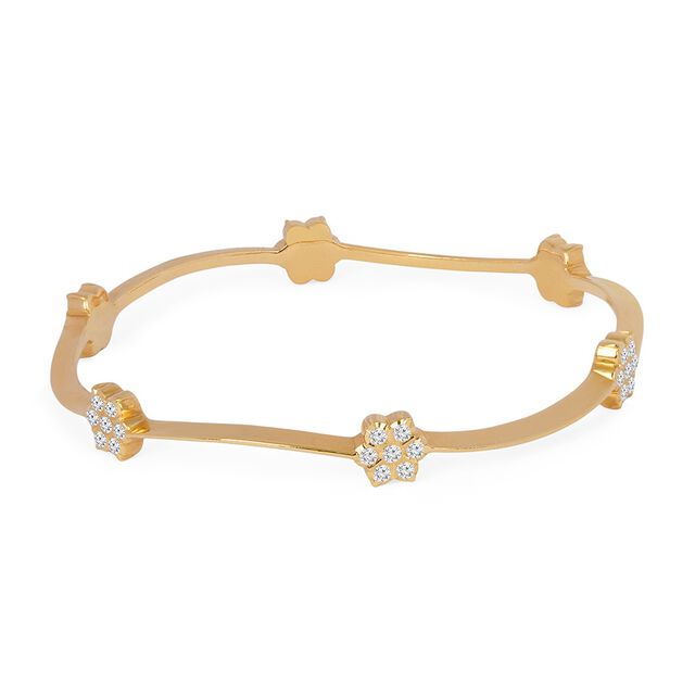 Tanishq 22KT Diamond Bangle for Women 