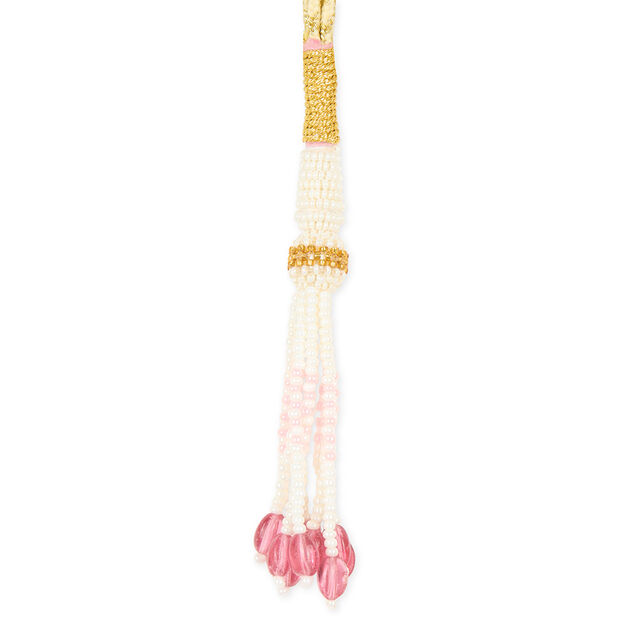 Tanishq 22KT Synthetic Stone Neckwear and Earring Set for Women 4