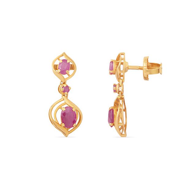 Tanishq 22KT Gold Necklace Set 5