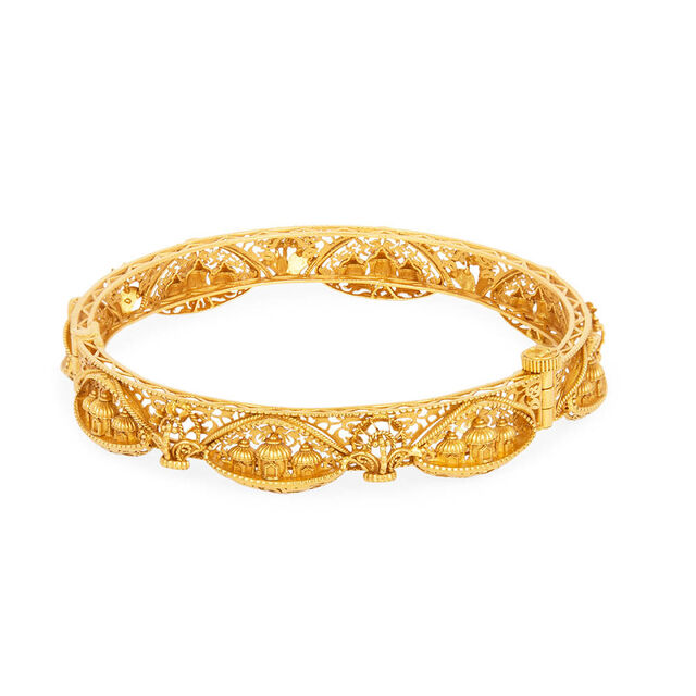 Palatial Glow Gold Bangles 
