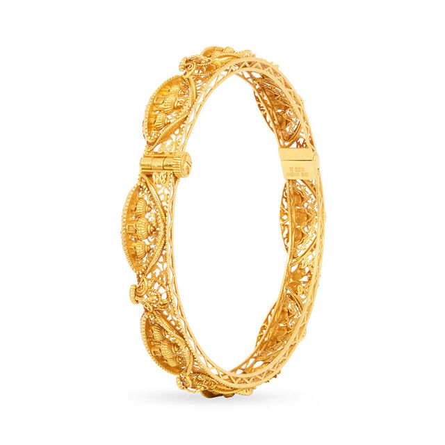 Palatial Glow Gold Bangles 2