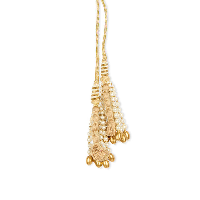 Tanishq 22KT Gold Neckwear and Earring Set for Women 4