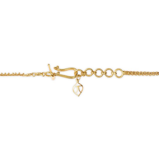 Tanishq 22KT Synthetic Stones Chain for Women 4
