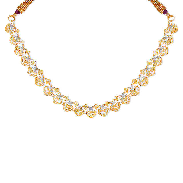 Tanishq 22KT Gold Necklace Set for Women 2