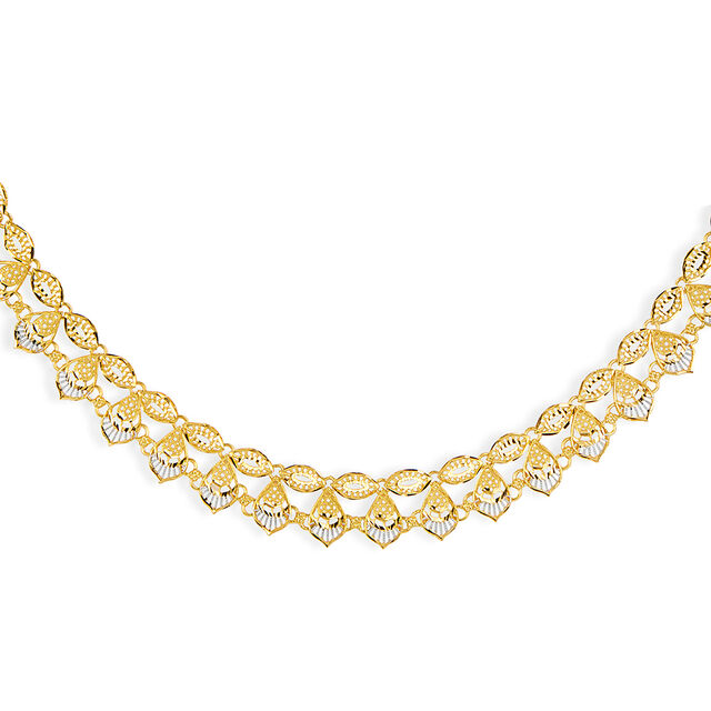 Tanishq 22 Karat Gold Necklace Set 2